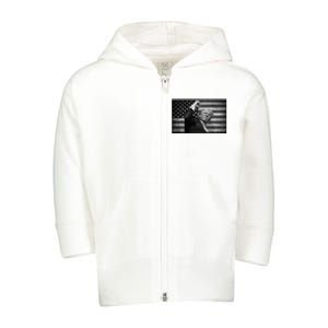 Donald Trump Fight For Freedom Toddler Zip Fleece Hoodie