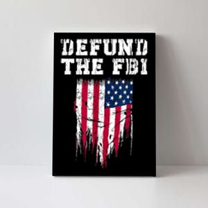 Defund The FBI Federal Bureau Anti FBI Corruption Canvas