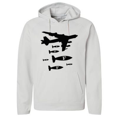 Dropping the F Bomb Performance Fleece Hoodie