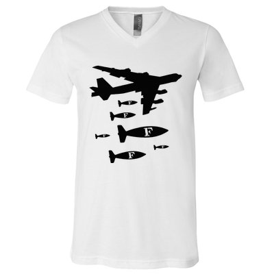 Dropping the F Bomb V-Neck T-Shirt