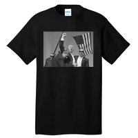 Donald Trump Fist Pump Tall T-Shirt