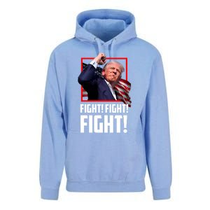 Donald Trump Fight Fighting Fighters Supporters Americans Gift Unisex Surf Hoodie