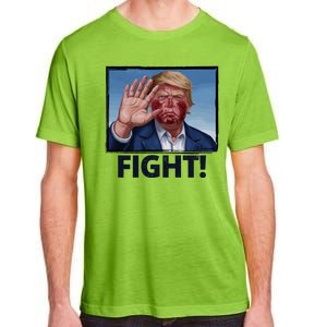 Donald Trump Fight! Rally Pro Trump Adult ChromaSoft Performance T-Shirt