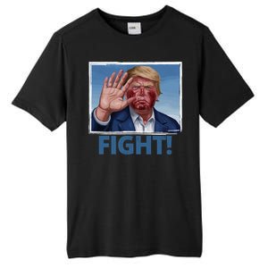 Donald Trump Fight! Rally Pro Trump Tall Fusion ChromaSoft Performance T-Shirt