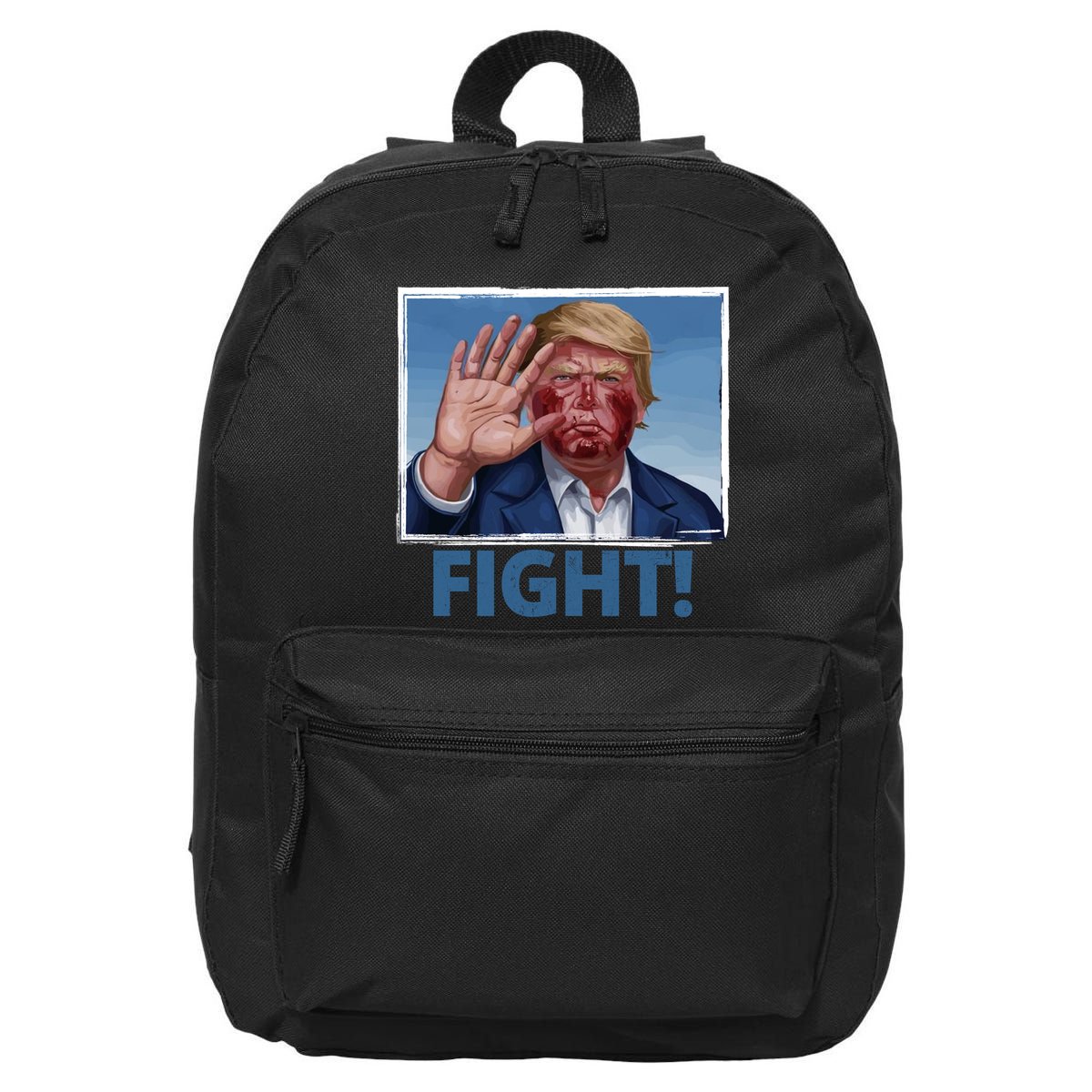 Donald Trump Fight! Rally Pro Trump 16 in Basic Backpack