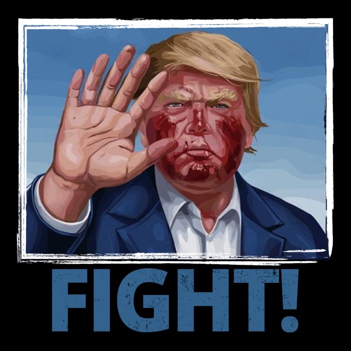 Donald Trump Fight! Rally Pro Trump 16 in Basic Backpack