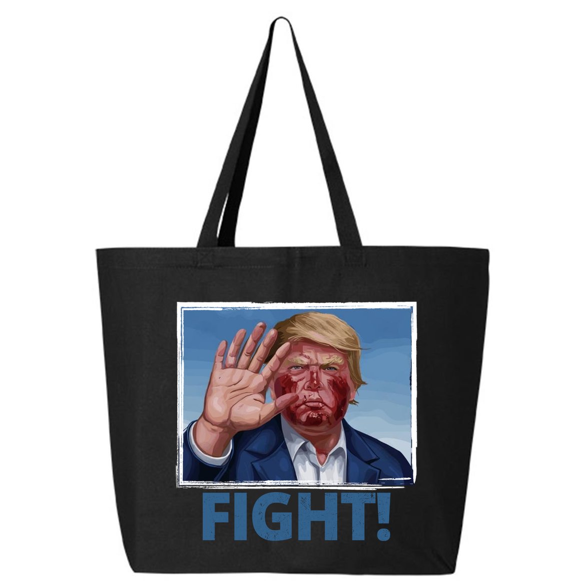 Donald Trump Fight! Rally Pro Trump 25L Jumbo Tote