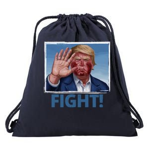 Donald Trump Fight! Rally Pro Trump Drawstring Bag