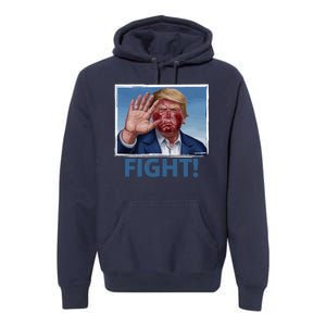 Donald Trump Fight! Rally Pro Trump Premium Hoodie