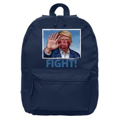 Donald Trump Fight! Rally Pro Trump 16 in Basic Backpack