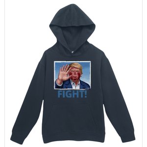 Donald Trump Fight! Rally Pro Trump Urban Pullover Hoodie