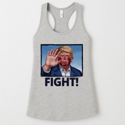 Donald Trump Fight! Rally Pro Trump Womens Tank Top