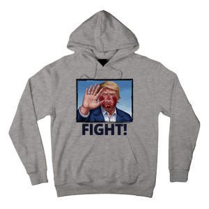 Donald Trump Fight! Rally Pro Trump Tall Hoodie