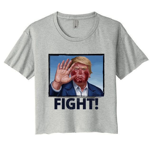 Donald Trump Fight! Rally Pro Trump Crop Top