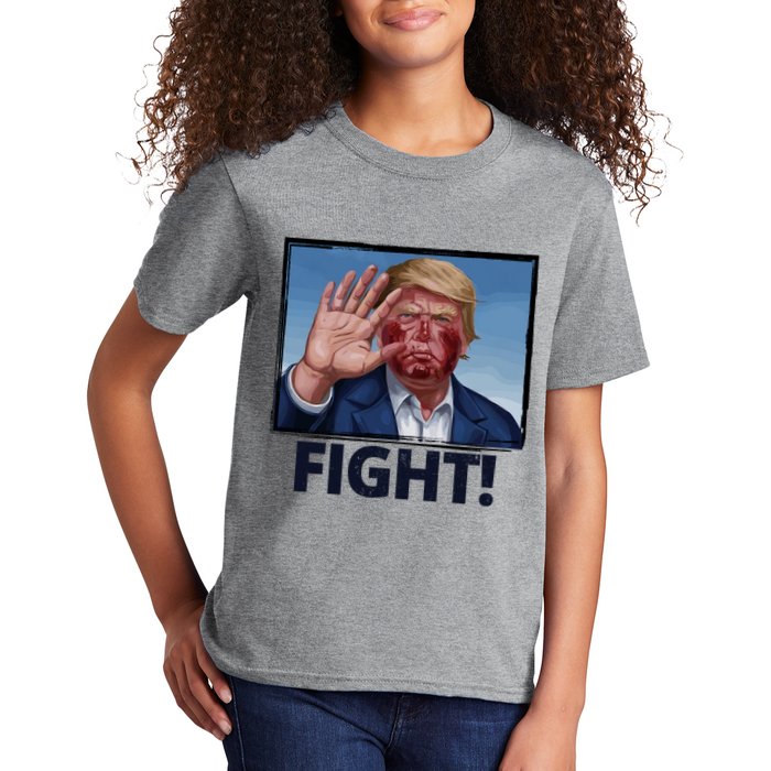 Donald Trump Fight! Rally Pro Trump Kids T-Shirt