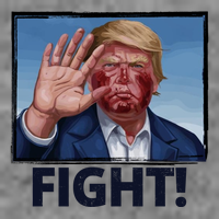 Donald Trump Fight! Rally Pro Trump Kids T-Shirt