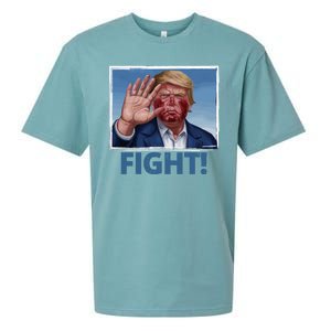 Donald Trump Fight! Rally Pro Trump Sueded Cloud Jersey T-Shirt