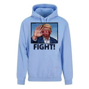 Donald Trump Fight! Rally Pro Trump Unisex Surf Hoodie