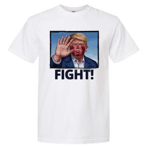 Donald Trump Fight! Rally Pro Trump Garment-Dyed Heavyweight T-Shirt