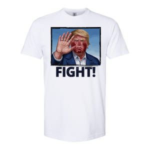 Donald Trump Fight! Rally Pro Trump Softstyle CVC T-Shirt