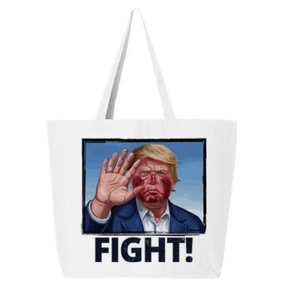 Donald Trump Fight! Rally Pro Trump 25L Jumbo Tote