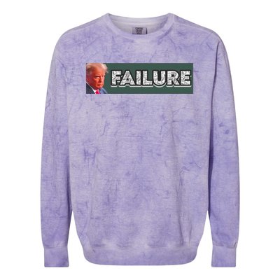 Donald Trump Failure Colorblast Crewneck Sweatshirt