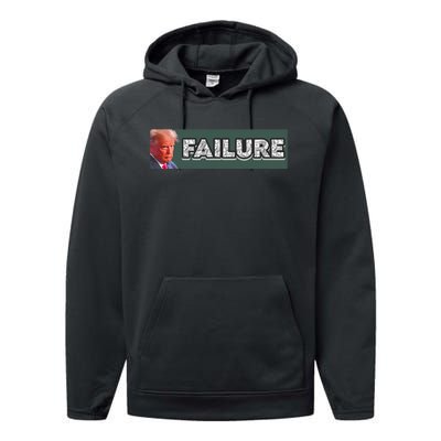 Donald Trump Failure Performance Fleece Hoodie