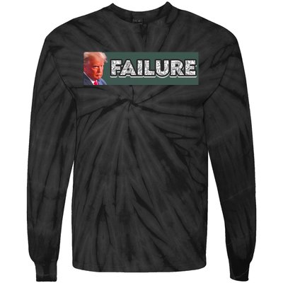 Donald Trump Failure Tie-Dye Long Sleeve Shirt