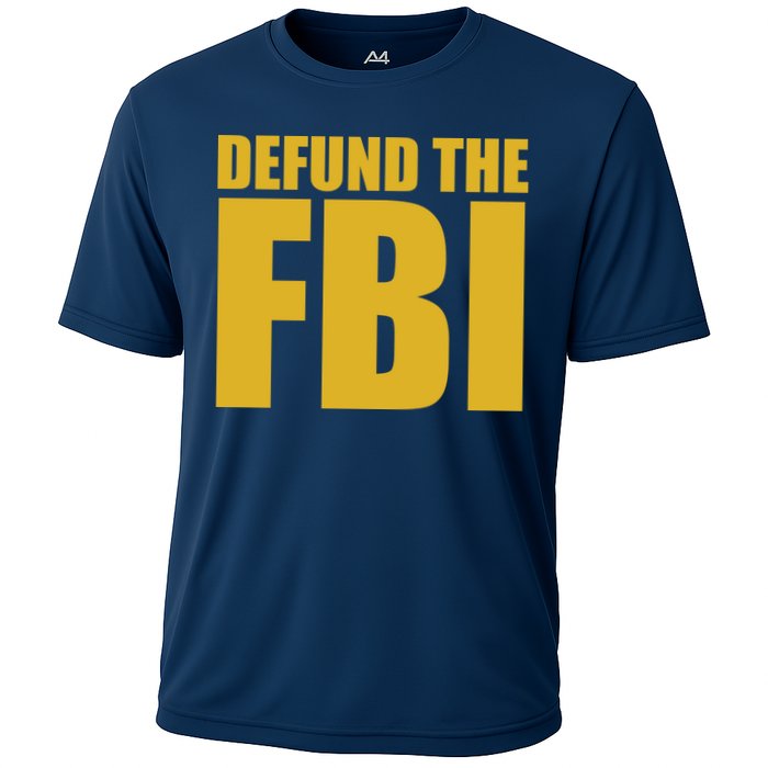 Defund The FBI Cooling Performance Crew T-Shirt