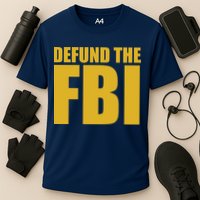Defund The FBI Cooling Performance Crew T-Shirt