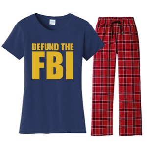 Defund The FBI Women's Flannel Pajama Set