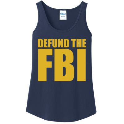 Defund The FBI Ladies Essential Tank