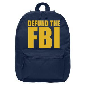 Defund The FBI 16 in Basic Backpack