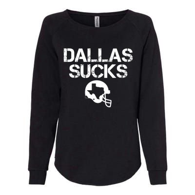 Dallas Texas Football Fan Womens California Wash Sweatshirt