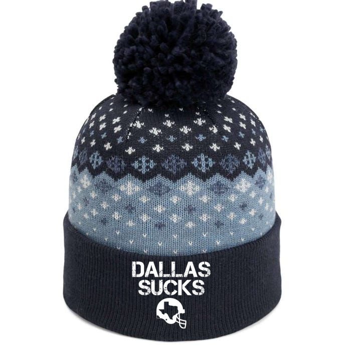 Dallas Texas Football Fan The Baniff Cuffed Pom Beanie