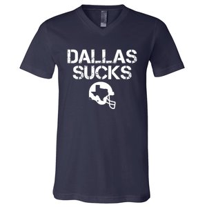 Dallas Texas Football Fan V-Neck T-Shirt