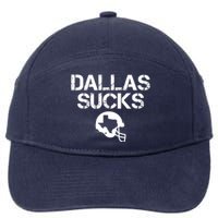 Dallas Texas Football Fan 7-Panel Snapback Hat