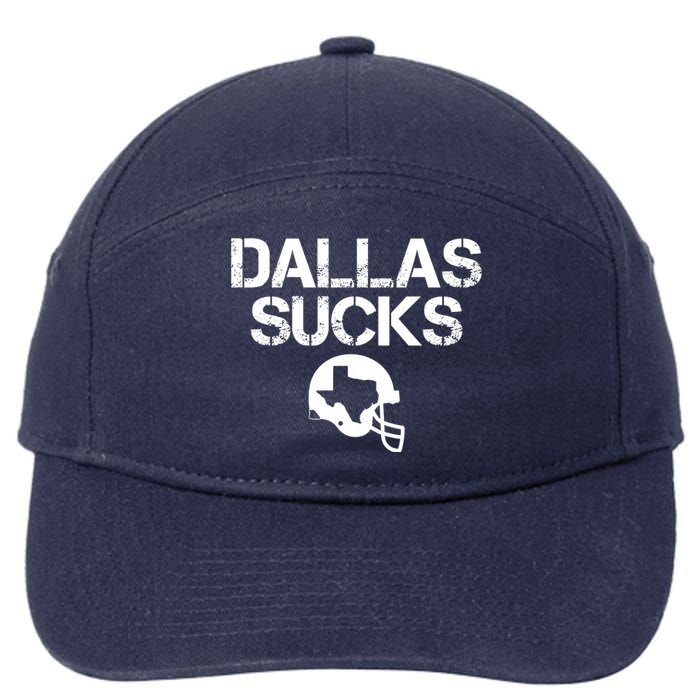 Dallas Texas Football Fan 7-Panel Snapback Hat