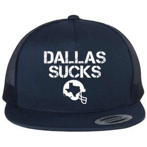 Dallas Texas Football Fan Flat Bill Trucker Hat