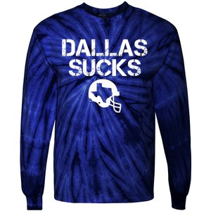 Dallas Texas Football Fan Tie-Dye Long Sleeve Shirt