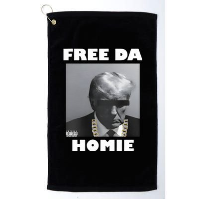 Donald Trump Free Da Homie Platinum Collection Golf Towel