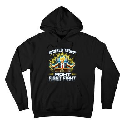 Donald Trump Fight Fight Fight Tall Hoodie