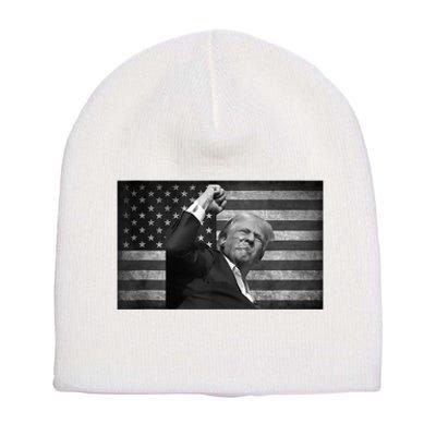 Donald Trump Fight For Freedom Make America Great Again Short Acrylic Beanie