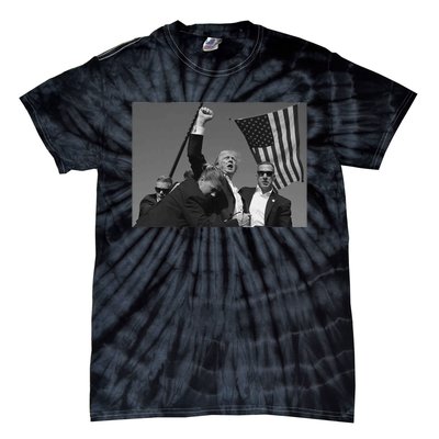 Donald Trump Fist Pump Tie-Dye T-Shirt