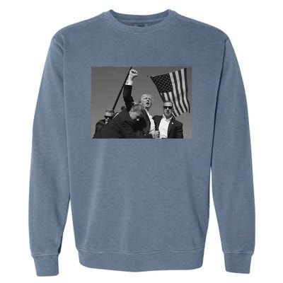 Donald Trump Fist Pump Garment-Dyed Sweatshirt