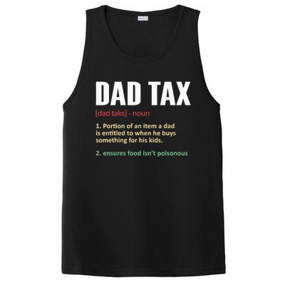 Dad Tax Funny Dad Tax Definition Father's Day PosiCharge Competitor Tank