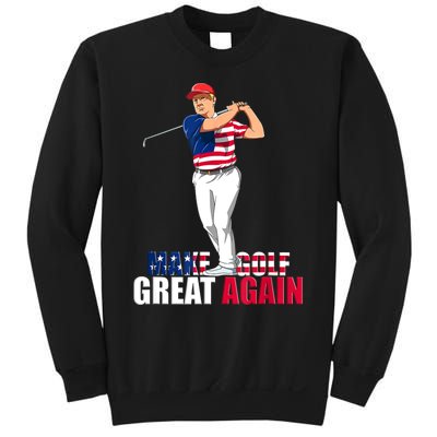 Donald Trump Funny Golf Gift Sweatshirt