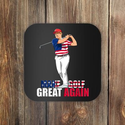 Donald Trump Funny Golf Gift Coaster