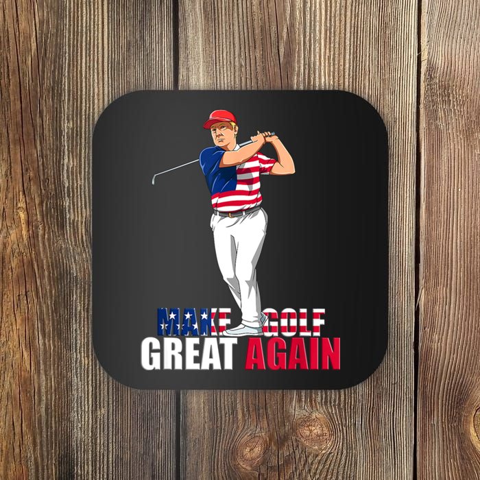 Donald Trump Funny Golf Gift Coaster