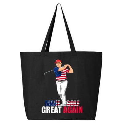 Donald Trump Funny Golf Gift 25L Jumbo Tote